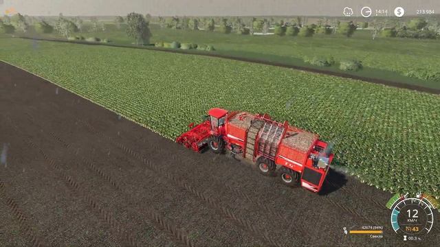 Farming Simulator 19 - Уборка СВЕКЛЫ - Хороший ДОХОД - Фермер в совхозе РАССВЕТ # 51 смотреть онлайн