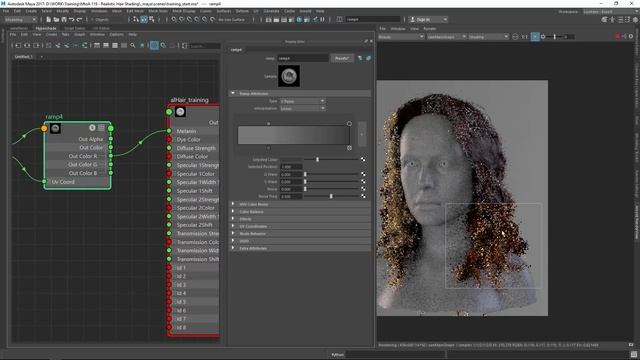 MtoA 119 | Realistic Hair Shading | using Arnold with Maya 2017 смотреть онлайн