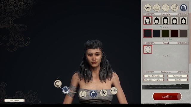 Myth of Empires female character creation смотреть онлайн