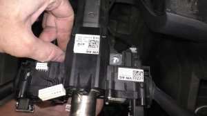 Снимаем замок зажигания Фольксваген Джетта 6 - Removing the ignition switch VW Jetta 6
