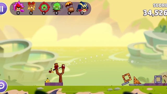 Angry Birds Reloaded: When Birds Fly - Level 13 (3 Stars) IOS Gameplay Walkthrough (HD) смотреть онлайн