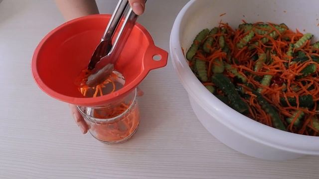 Обалденно вкусные огурцы на зиму! Огурцы по-корейски: вкуснейшая закуска, все просят рецепт! смотреть онлайн