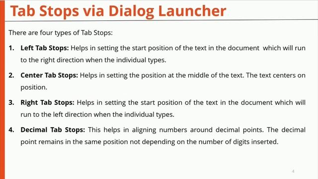 Tab Stops via Dialog Launcher||Microsoft word learn|ms word learn|Microsoft office #moffice #msword смотреть онлайн