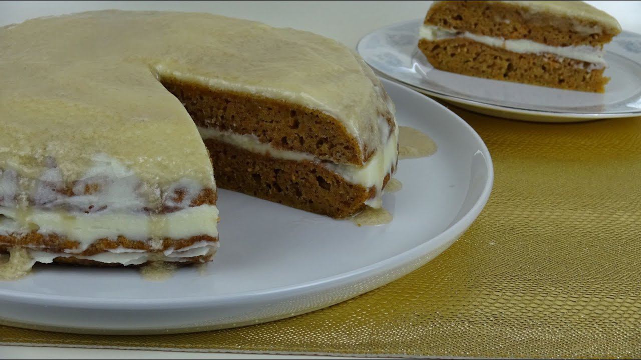 Пирог морковный. Выпечка. смотреть онлайн