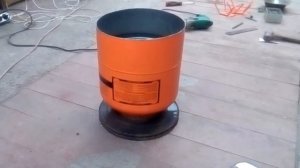 Печь для казана и коптильня из баллона от фреона