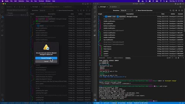 EE491F: Data Driven Web Development: Git: Collaboration: Diverged Branch смотреть онлайн