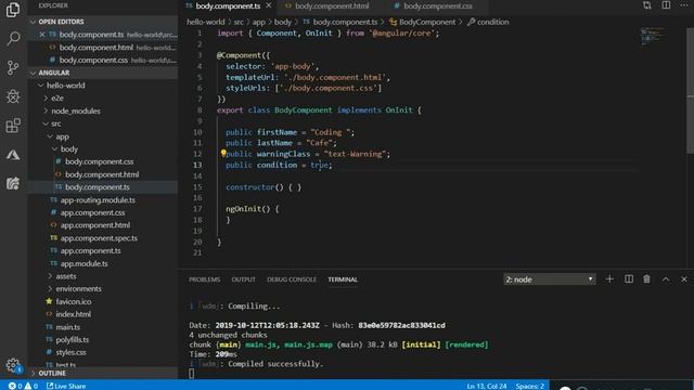 Angular Tutorial for Beginners 2019 - Class Binding in Angular with Examples - Angular 8 Tutorial 0 смотреть онлайн