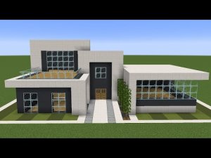 Майнкрафт - Как построить простой кварцевый дом. Minecraft