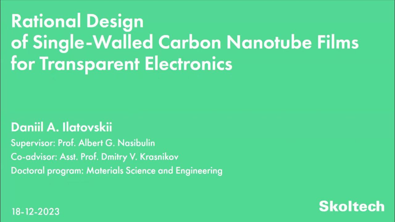PhD Thesis Defense Daniil Ilatovskii смотреть онлайн