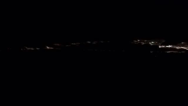 Нижний Новгород ночью с высоты самолёта смотреть онлайн