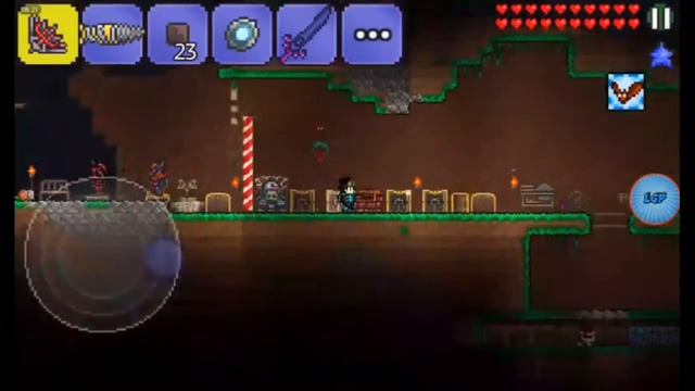 Титановый шахтер?! Неожиданный сюрприз! |#6| Terraria Mobile смотреть онлайн