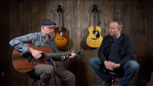 Taylor PS14ce Honduran Rosewood - Dream Guitar! смотреть онлайн
