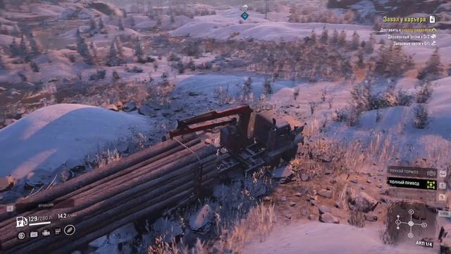 Snowrunner катаемся по грязи Часть 14 смотреть онлайн