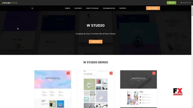 W Studio - Multipurpose Portfolio WordPress Theme Terrence Nuk смотреть онлайн