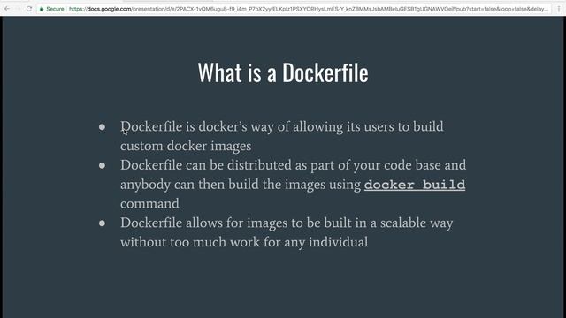 What is a Dockerfile смотреть онлайн
