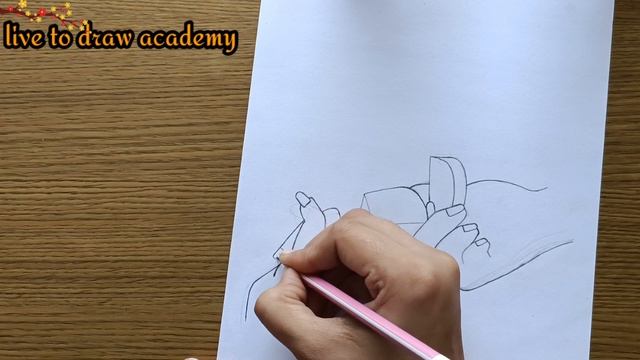how to make love pencil art with live to draw academy смотреть онлайн