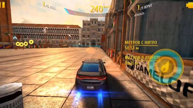 ASPHALT 8 AIRBORNE: БЕЗБАШЕННЫЕ ГОНКИ: ГОНЯЕМ НА АВТО "DODGE DART GT" ПО ВЕНЕЦИИ: ЧАСТЬ 1. смотреть онлайн