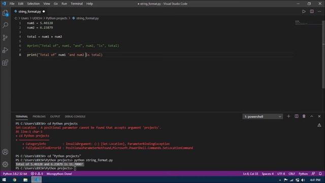 Python Tutorial in Sinhala #07 - String Formatting смотреть онлайн