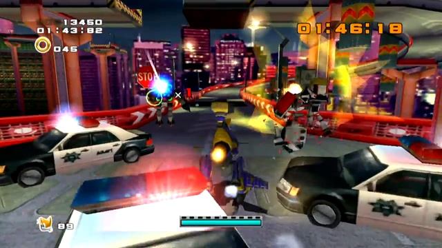 Sonic Adventure 2: Mission Street Mission #4 - A Rank смотреть онлайн