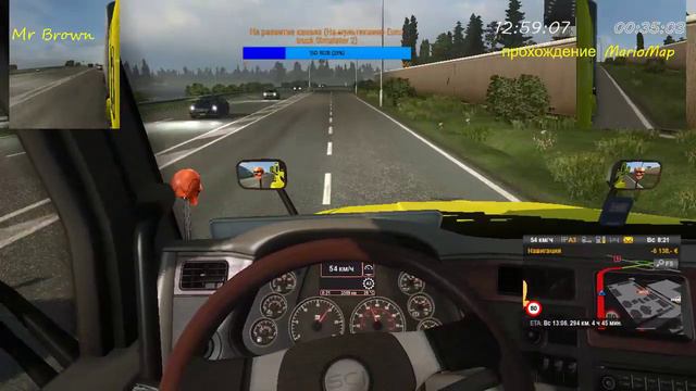ETS 2 Прохождение Mario Map # 5 (10.07.2017) смотреть онлайн