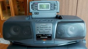 Panasonic rx-dt07 meets Panasonic rx-ds45! (speakers replaced)