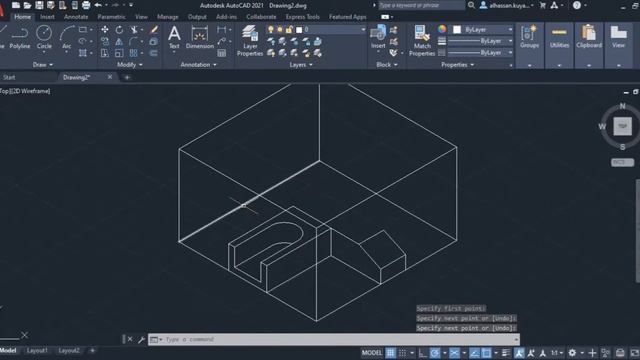 AutoCAD Isometric Drawing 01 смотреть онлайн
