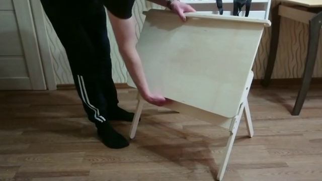 Стол Дошкольник растущий,мольберт смотреть онлайн