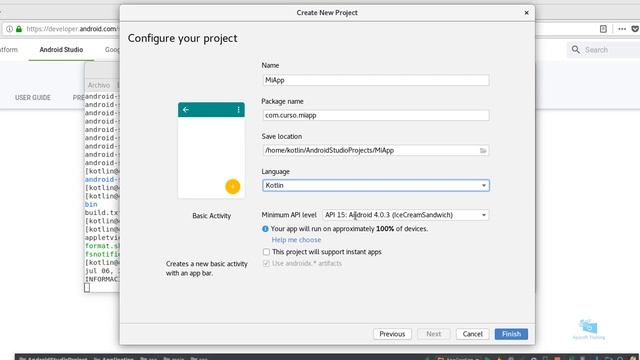 2-Primer proyecto Kotlin en Android Studio смотреть онлайн