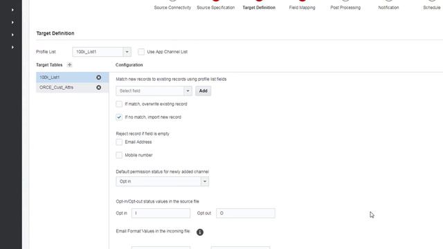 Oracle Responsys - Connect Import Profile Data смотреть онлайн
