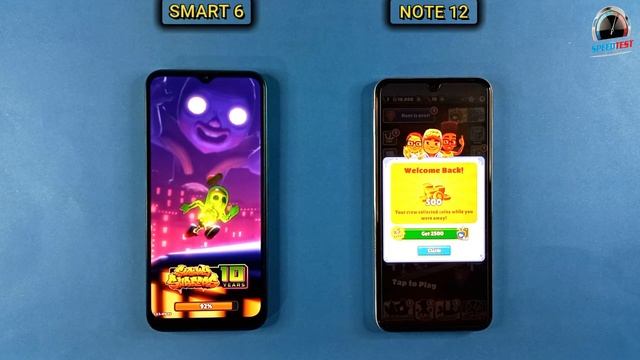 Infinix Smart 6 And Infinix Note 12 | Test Speed смотреть онлайн