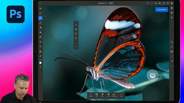 How to Use the Magic Wand Tool on the iPad | Adobe Photoshop смотреть онлайн