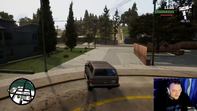 GTA SAN ANDREAS REMASTERED - 4 СЕРИЯ смотреть онлайн