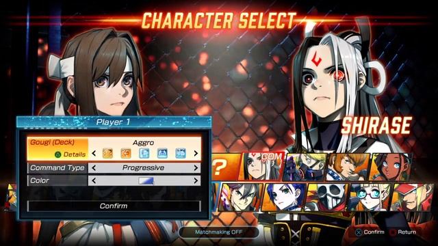 Fighting EX Layer - Character Select with Area смотреть онлайн