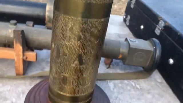 WW2 Battleship Mk 66 Telescope, USN Recognition Slides, Trench Art, Maritime Items смотреть онлайн