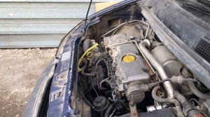 часть 9 Опель Зафира 2.0 тдн заводим на новом датчике коленвала