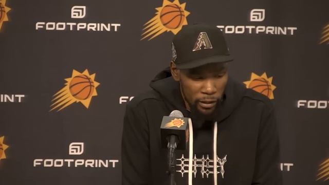 Kevin Durant on his respect for Wemby, FULL Postgame interview ? смотреть онлайн