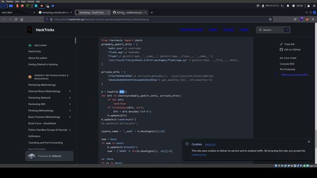 Werkzeug PIN exploit - TryHackMe's OWASP Top 10 2021 смотреть онлайн