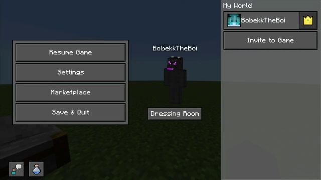 Dark UI for MCPE 1.20.1 | Resource pack that makes Minecraft dark смотреть онлайн