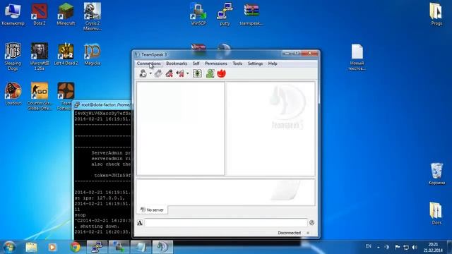 Установка TeamSpeak 3 сервера на VPS/VDS linux debian смотреть онлайн