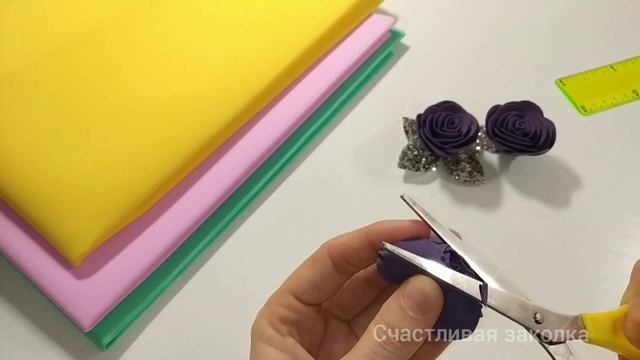 Повязка. Богатая и стильная повязка с розами из фоамирана! смотреть онлайн