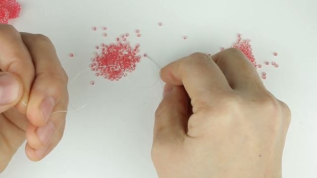 ЦВЕТЫ В ТЕХНИКЕ КИРПИЧНОГО ПЛЕТЕНИЯ(Часть 1/3) смотреть онлайн