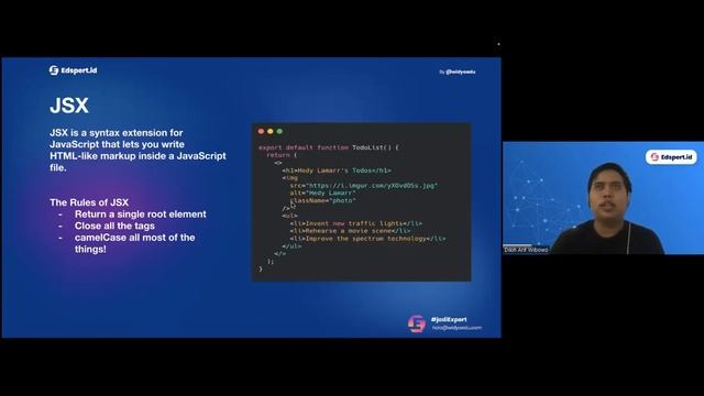 Webinar ReactJS │ Start Your Career as Frontend Developer with React JS смотреть онлайн