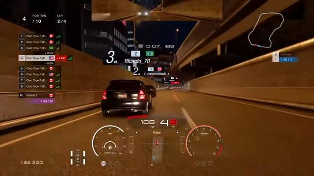 GT Sport: Team Lapping The Gap C1 EK Sport Mode смотреть онлайн
