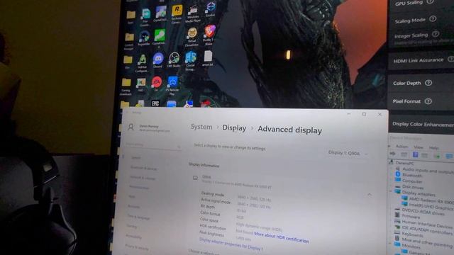Samsung NEO QLED TV HDR Fix for Freesync Premium Pro & AMD GPU (Dim, Washed Out, HDR not engaging) смотреть онлайн