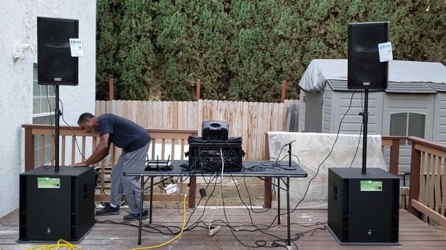 QSC KW122's & Mackie Thump 18s (Listen With 🎧)