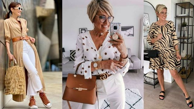 ШИКАРНЫЙ ЛЕТНИЙ АУТФИТ ДЛЯ ЖЕНЩИН 50+? СТИЛЬНЫЕ НАРЯДЫ?