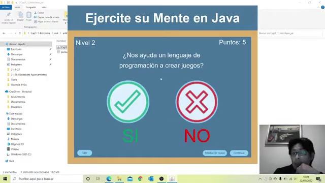 Juego de SI o NO en JavaFX — Java para Niños смотреть онлайн