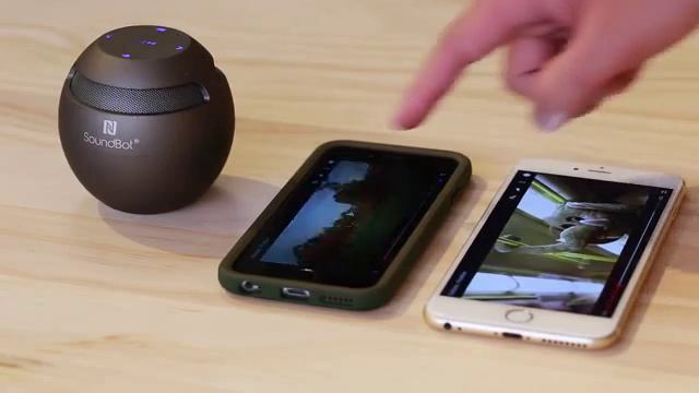 SoundBot II vs iPhone 6+ audio comparison demo for Kickstarter смотреть онлайн