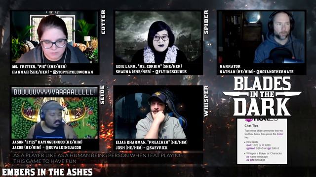 Blades in the Dark : Embers in the Ashes | Fireside Chat/S2E0 смотреть онлайн