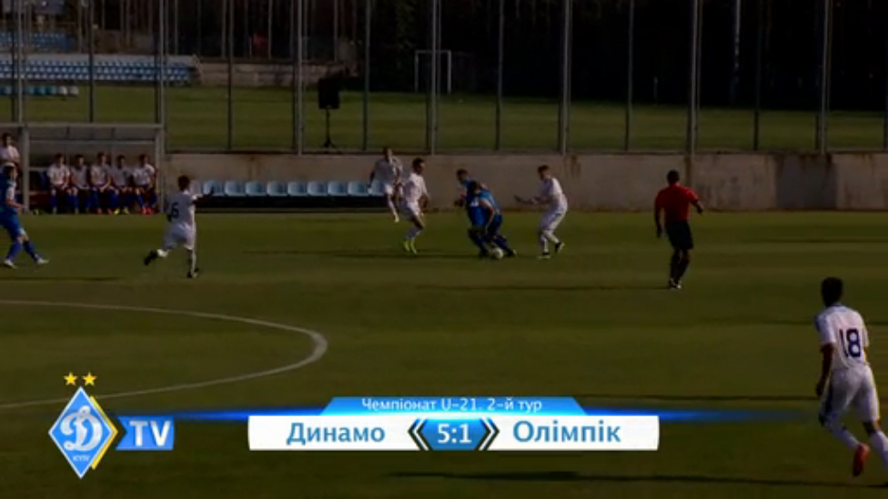 U-21. ДИНАМО - "Олимпик". Голы смотреть онлайн